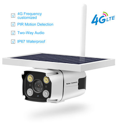 calidad  Solar Powered Outdoor WiFi PTZ Camera H.265 Two Way Audio Security Camera Mini 4G SIM Solar NIGHT VISION Guardians Camera 1080P 1080P Audio Security Camera fábrica